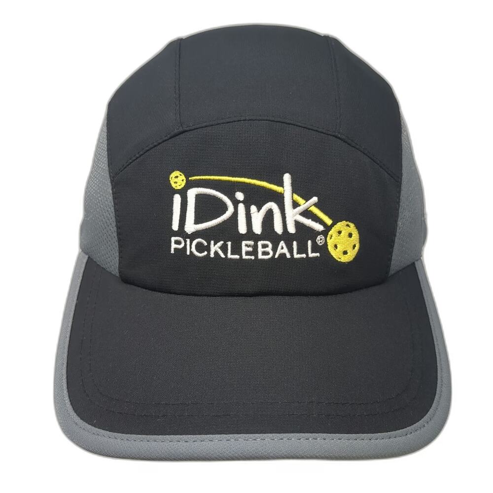 Richardson Baseball Cap Black One Size iDink Pickleball Mesh Strapback Hat